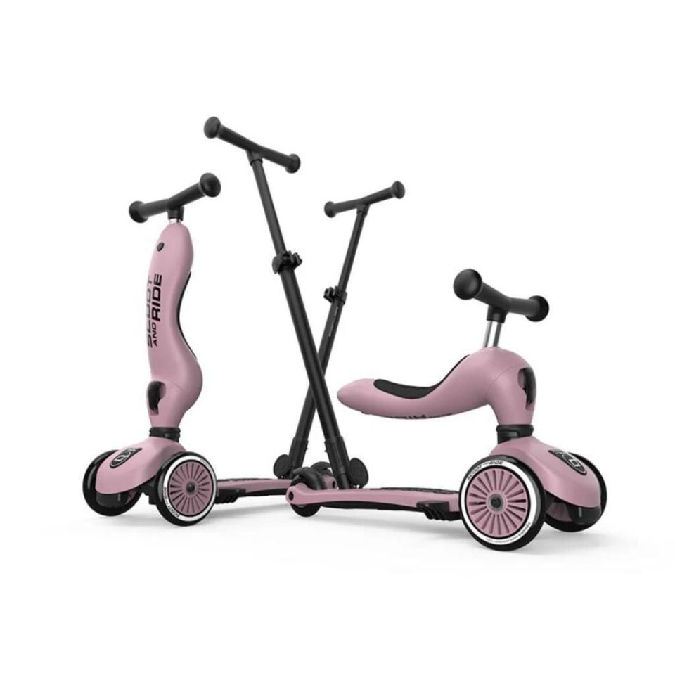 Scoot and Ride Push and Go Ebeveyn Kontrollü Çocuk Scooter Wildberry