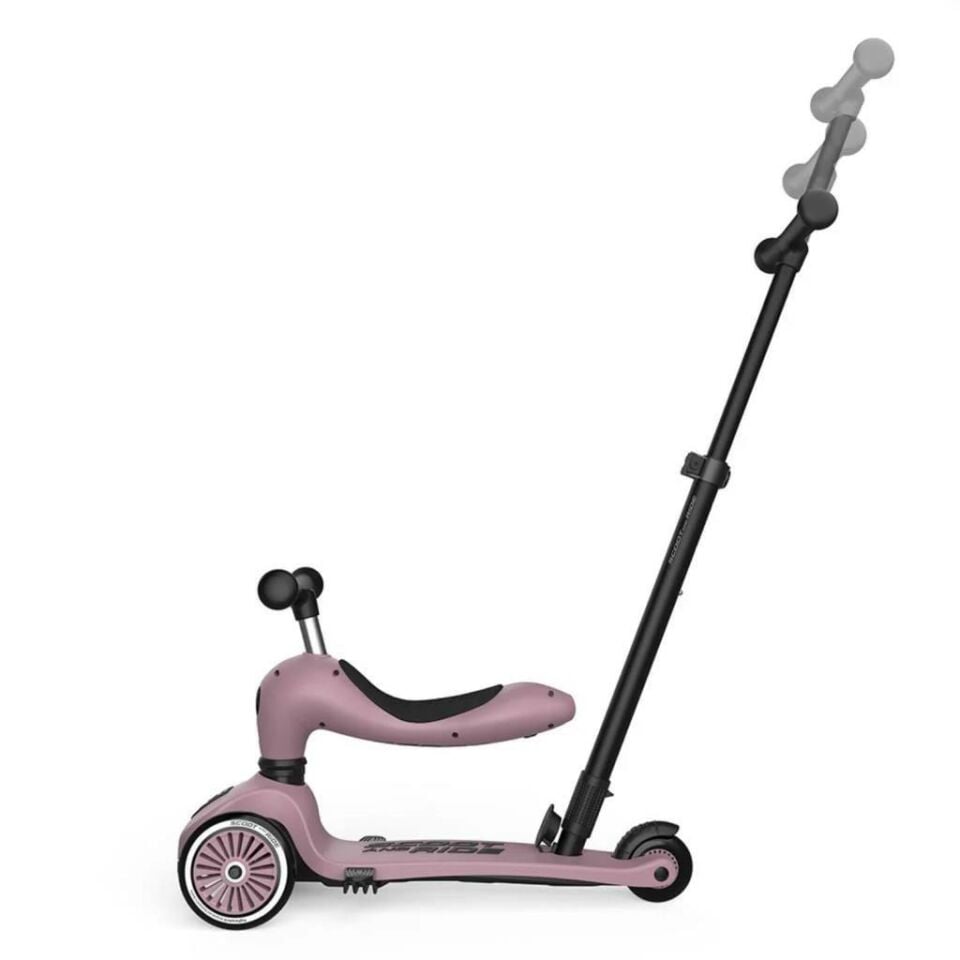 Scoot and Ride Push and Go Ebeveyn Kontrollü Çocuk Scooter Wildberry