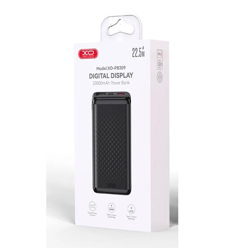 XO PB309 20000 mAh Dijital Göstergeli Taşınabilir Powerbank