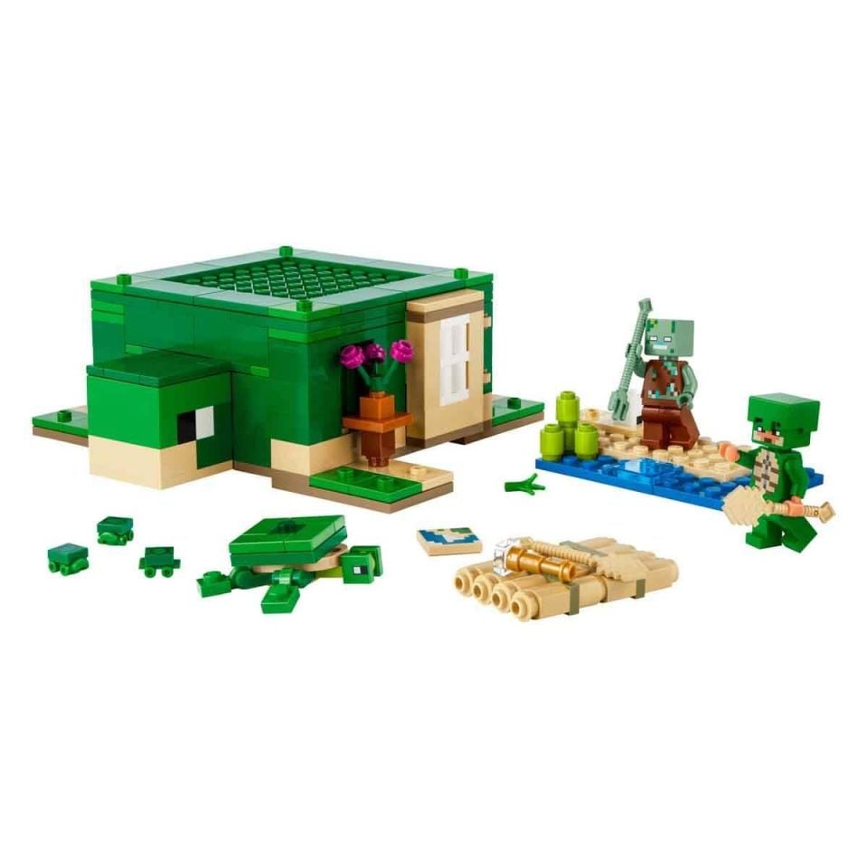 Lego 21254  Minecraft Kaplumbağa Plaj Evi