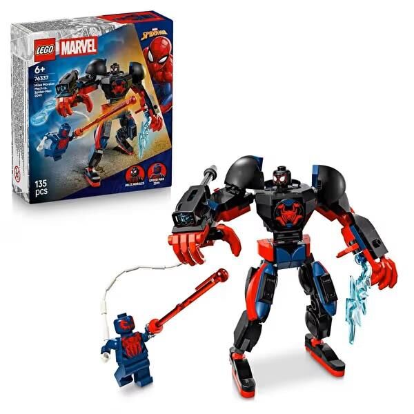 Lego  Marvel Miles Morales Robotu vs Örümcek Adam 2099 76337