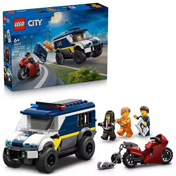 Lego  City Polis Mahkum Nakliye Aracı 60479