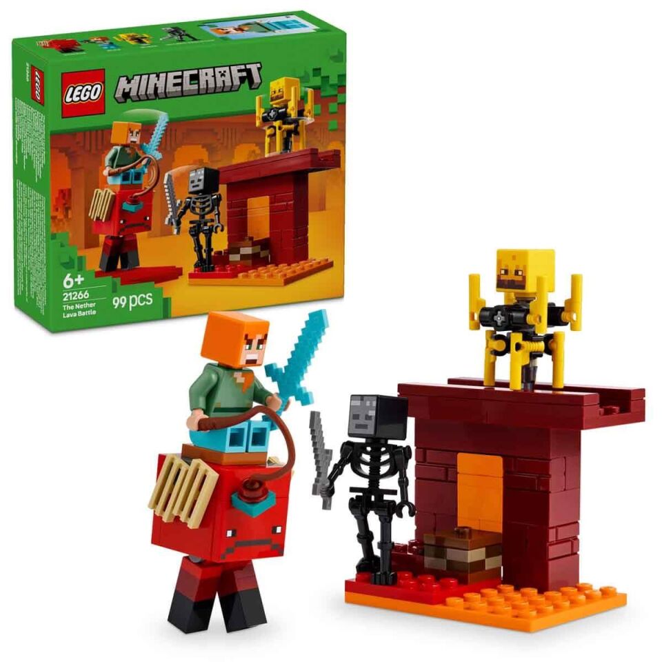 Lego 21266  Minecraft Nether Lav Savaşı