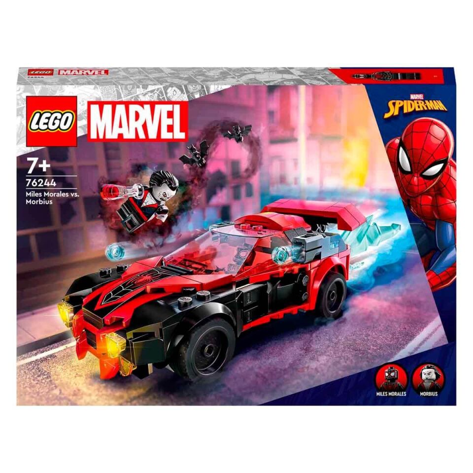 Lego Marvel Miles Morales Morbiusa Karşı 76244