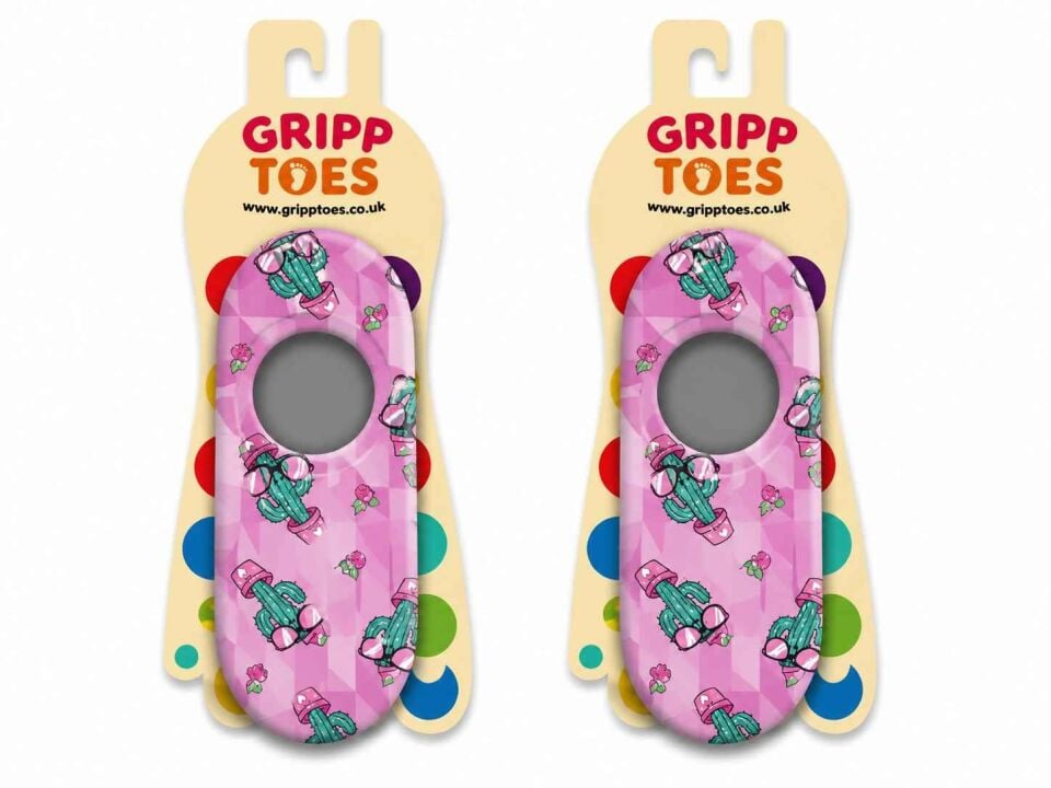 GrippToes Kaymaz Damla Tabanlı Deniz&Havuz Çorabı E2