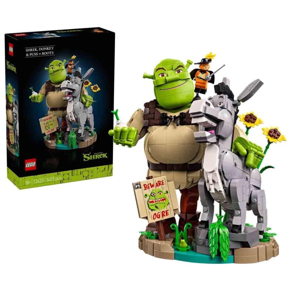 Lego  Shrek: Şrek, Eşek ve Çizmeli Kedi 72423