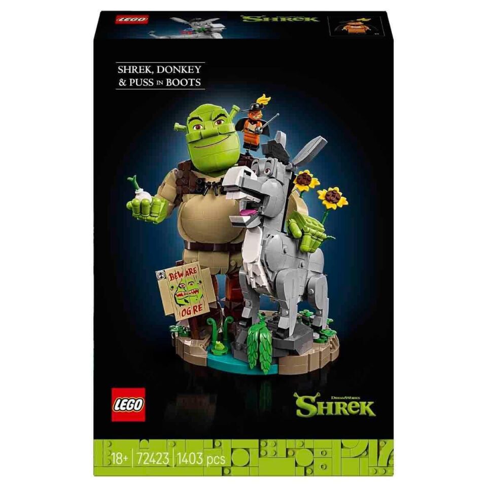 Lego  Shrek: Şrek, Eşek ve Çizmeli Kedi 72423