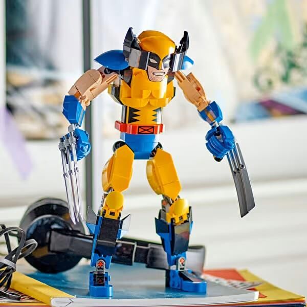 Lego Marvel Wolverine Yapım Figürü 76257