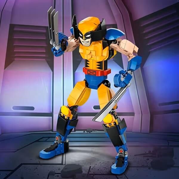 Lego Marvel Wolverine Yapım Figürü 76257