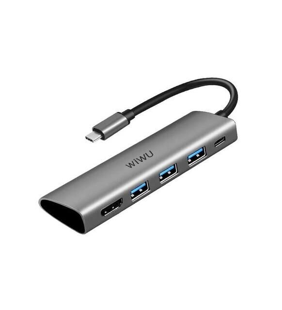 Wiwu A531H Alpha Type-C Hdmi Gri