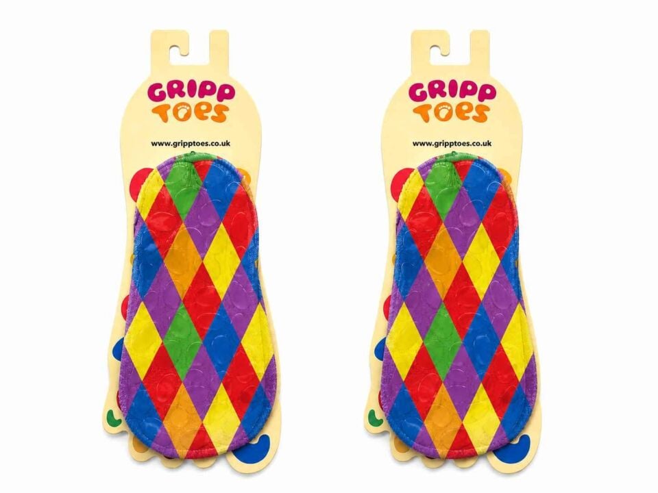 GrippToes Kaymaz Damla Tabanlı Deniz&Havuz Çorabı F1