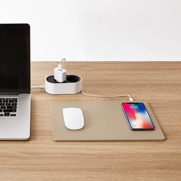 POUT Hands 3 Wireless Şarjlı Mouse Pad Latte Cream