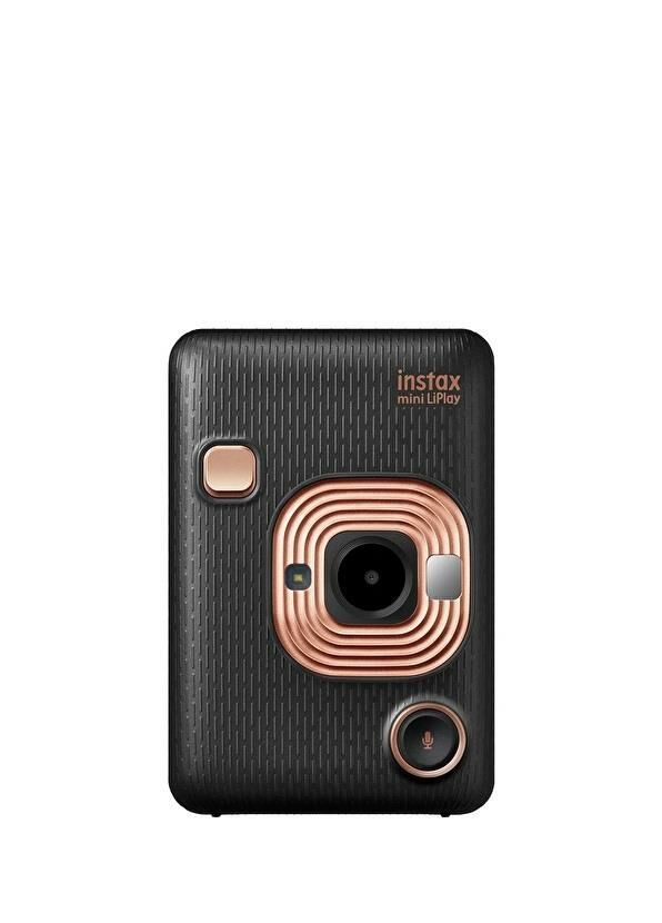 İnstax Mini LiPlay Şipşak Fotoğraf Makinesi + 20'li Film Hediye Siyah