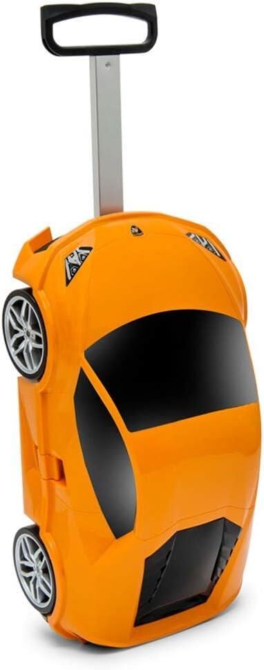 Ridaz Kids Travel - Lamborghini Huracan - Çocuk Seyahat Çantası  - Valiz Turuncu