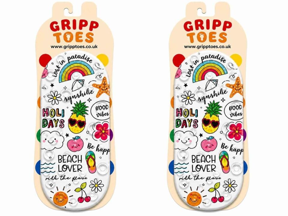 GrippToes Kaymaz Damla Tabanlı Deniz&Havuz Çorabı F2