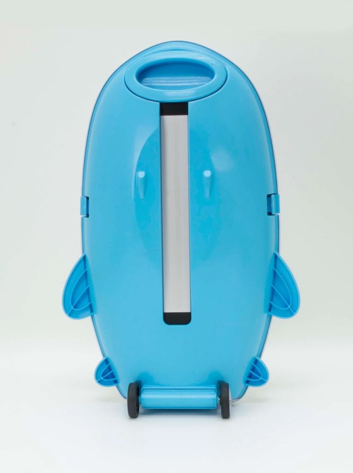 Ridaz Airline - Uçak Modeli Çocuk Valizi Beyaz