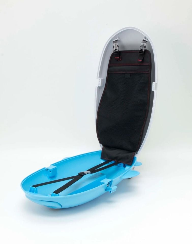 Ridaz Airline - Uçak Modeli Çocuk Valizi Beyaz