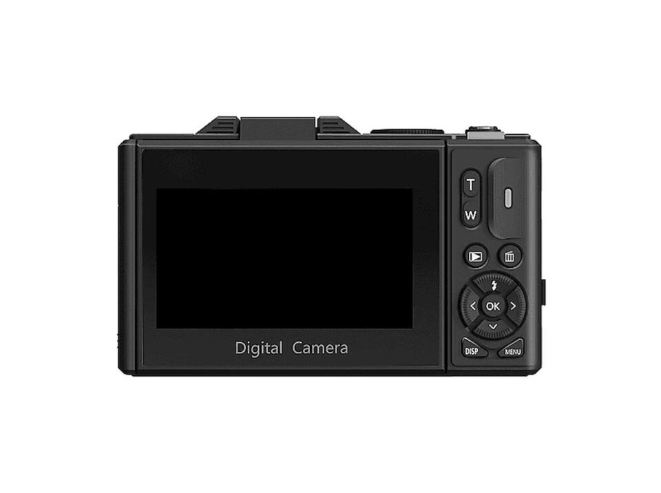 Acton Flip Dijital Kompakt Fotoğraf Makinesi Retro Kamera Siyah